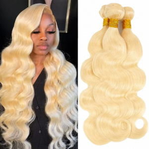 12A Body Wave Bundles Honey Blonde Bundles 100% Human Hair